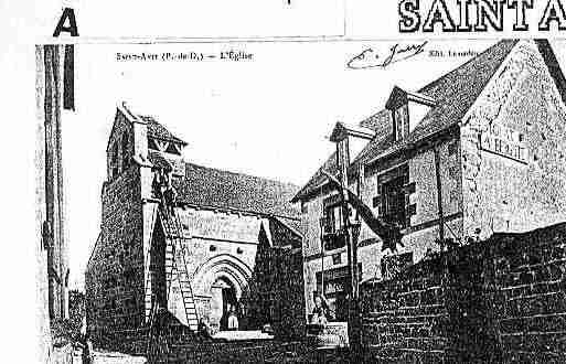 Ville de SAINTAVIT, carte postale ancienne
