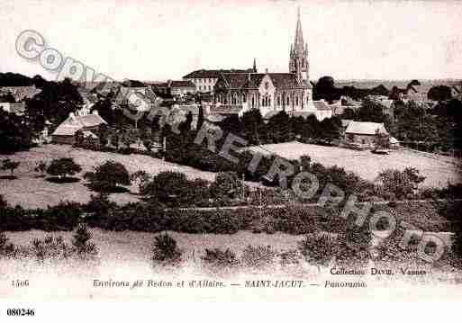 Ville de SAINTJACUTDUMENE, carte postale ancienne