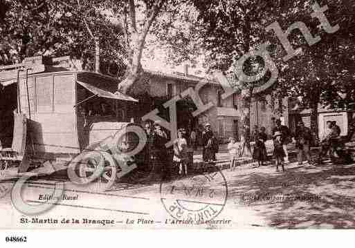 Ville de SAINTMARTINDELABRASQUE, carte postale ancienne