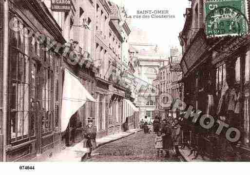 Ville de SAINTOMER, carte postale ancienne