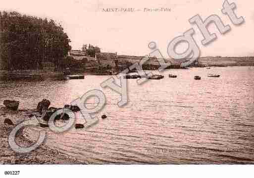 Ville de SAINTPABU, carte postale ancienne