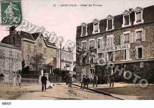 Ville de SAINTPAIRSURMER, carte postale ancienne