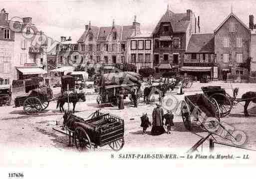 Ville de SAINTPAIRSURMER, carte postale ancienne