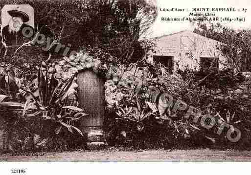 Ville de SAINTRAPHAEL, carte postale ancienne