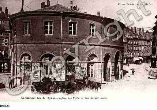 Ville de SEDAN, carte postale ancienne