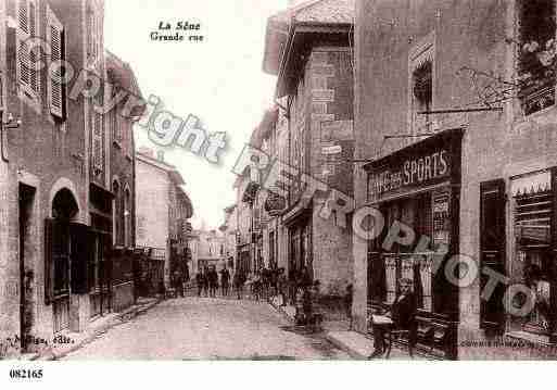 Ville de SONE(LA), carte postale ancienne