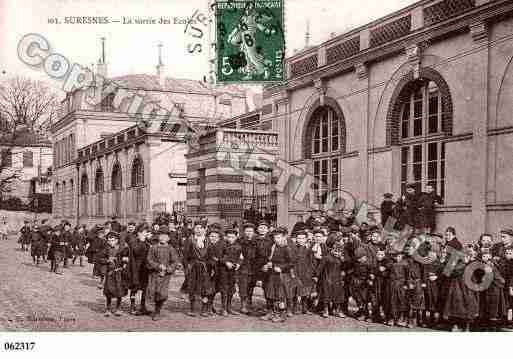 Ville de SURESNES, carte postale ancienne