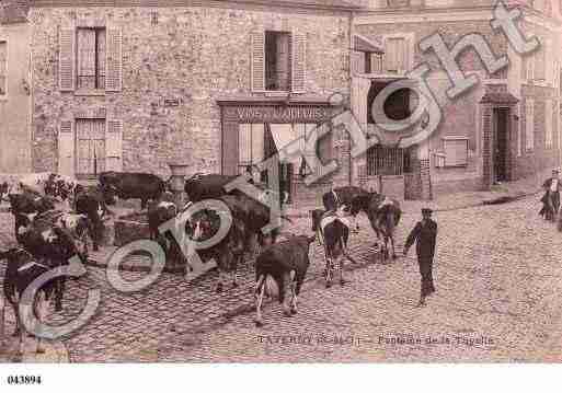 Ville de TAVERNY, carte postale ancienne