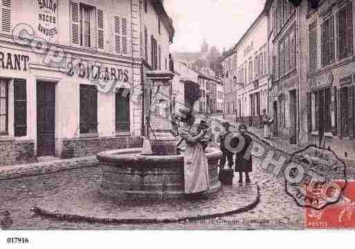 Ville de TAVERNY, carte postale ancienne