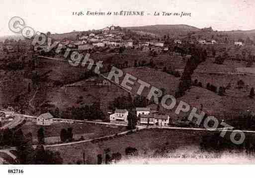 Ville de TOURENJAREZ(LA), carte postale ancienne