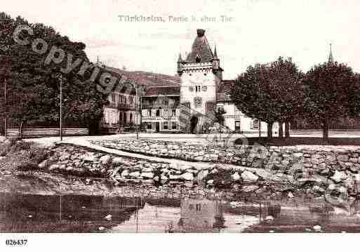 Ville de TURCKHEIM, carte postale ancienne