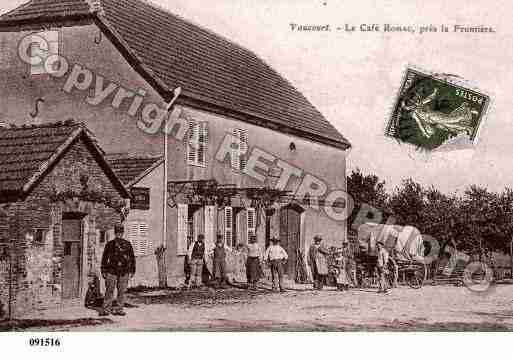 Ville de VAUCOURT, carte postale ancienne