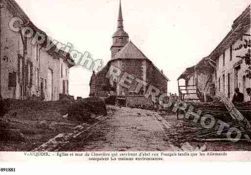 Ville de VAUQUOIS, carte postale ancienne