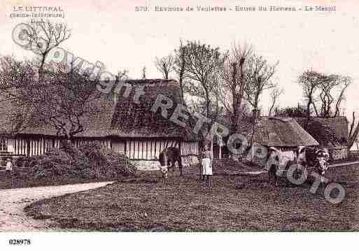 Ville de VEULETTESSURMER, carte postale ancienne