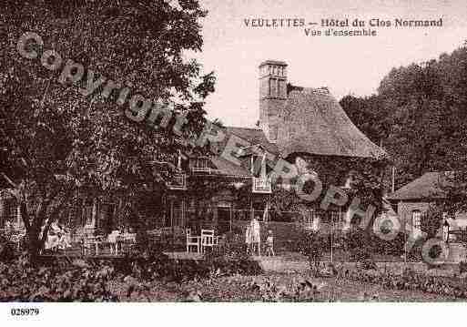 Ville de VEULETTESSURMER, carte postale ancienne