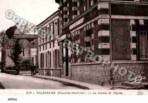 Ville de VILLEXAVIER, carte postale ancienne