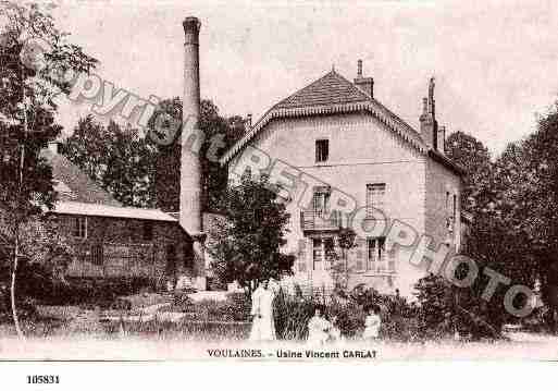 Ville de VOULAINESLESTEMPLIERS, carte postale ancienne