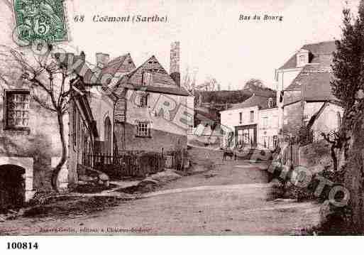 Ville de VOUVRAYSURLOIR, carte postale ancienne