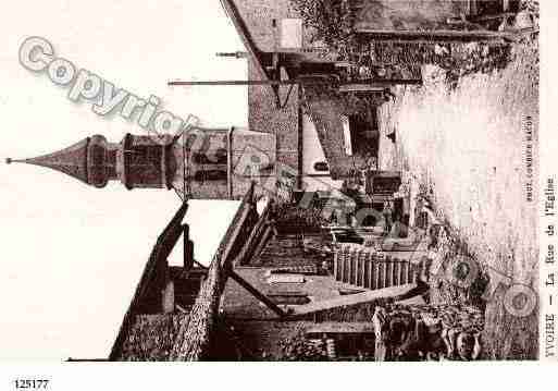 Ville de YVOIRE, carte postale ancienne