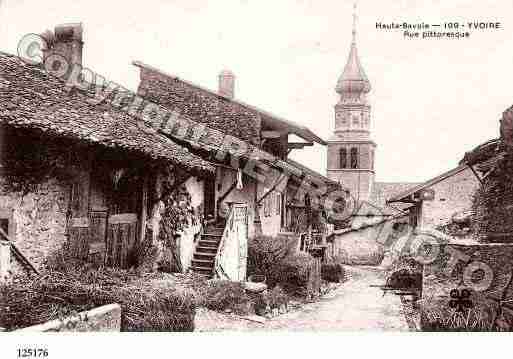 Ville de YVOIRE, carte postale ancienne