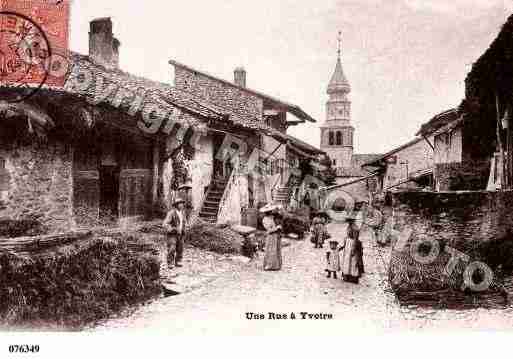 Ville de YVOIRE, carte postale ancienne
