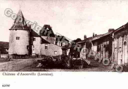 Ville de ANCERVILLE, carte postale ancienne