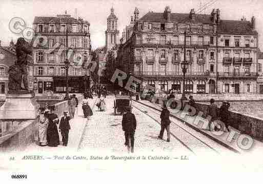 Ville de ANGERS, carte postale ancienne