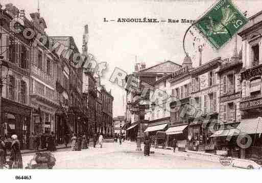 Ville de ANGOULEME, carte postale ancienne