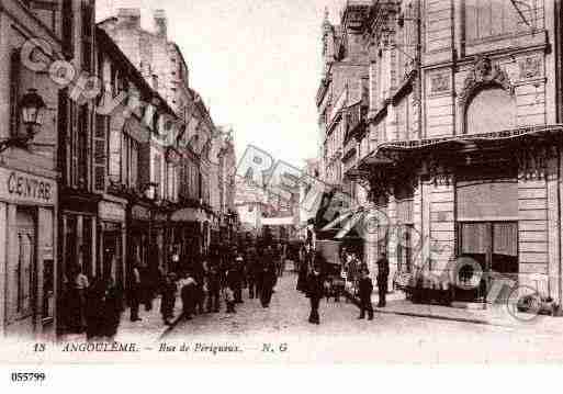 Ville de ANGOULEME, carte postale ancienne