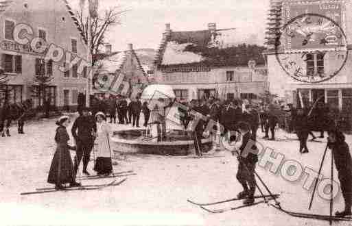 Ville de AUTRANS, carte postale ancienne