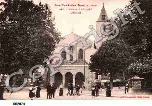 Ville de AXLESTHERMES, carte postale ancienne