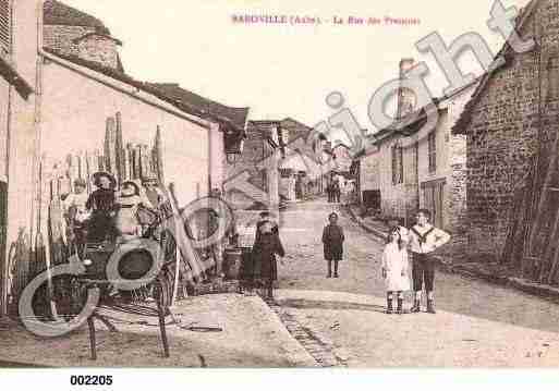 Ville de BAROVILLE, carte postale ancienne