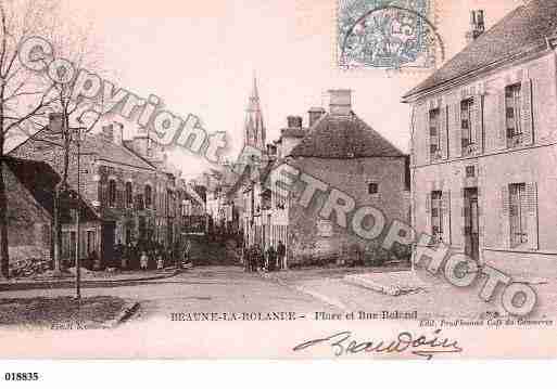 Ville de BEAUNELAROLANDE, carte postale ancienne