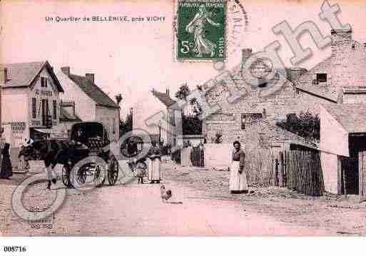 Ville de BELLERIVESURALLIER, carte postale ancienne