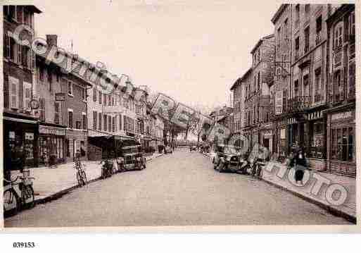 Ville de BELLEVILLE, carte postale ancienne