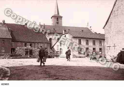 Ville de BERTHELMING, carte postale ancienne