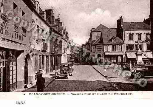 Ville de BLANGYSURBRESLE, carte postale ancienne