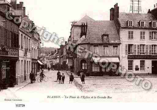 Ville de BLANGYSURBRESLE, carte postale ancienne