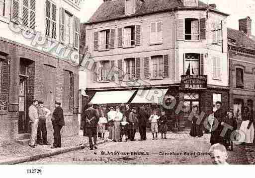 Ville de BLANGYSURBRESLE, carte postale ancienne