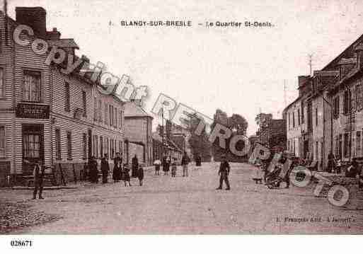 Ville de BLANGYSURBRESLE, carte postale ancienne