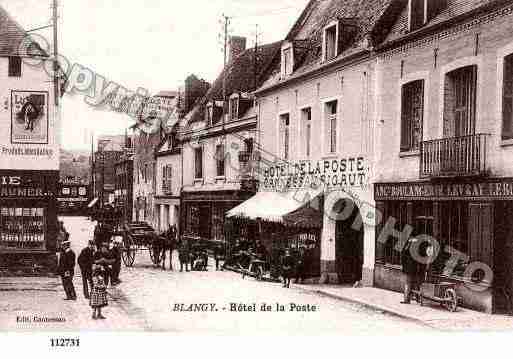 Ville de BLANGYSURBRESLE, carte postale ancienne