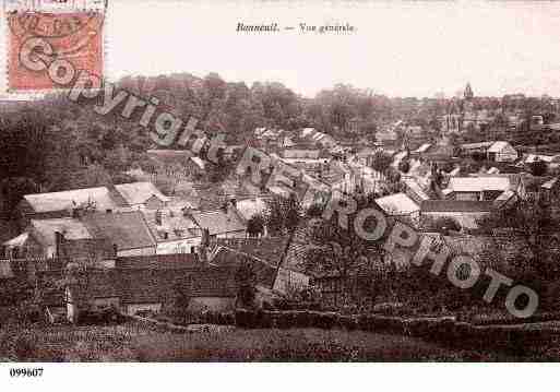 Ville de BONNEUILLESEAUX, carte postale ancienne