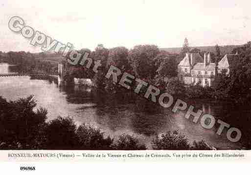 Ville de BONNEUILMATOURS, carte postale ancienne