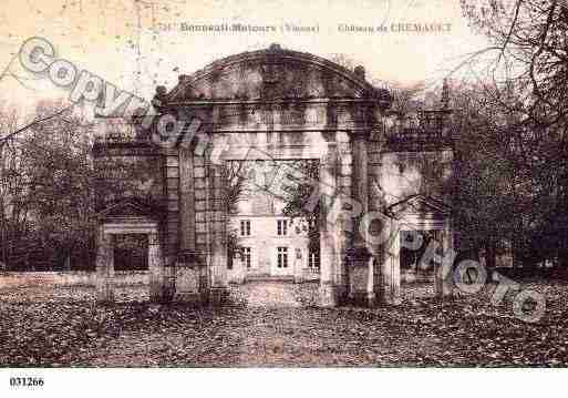 Ville de BONNEUILMATOURS, carte postale ancienne