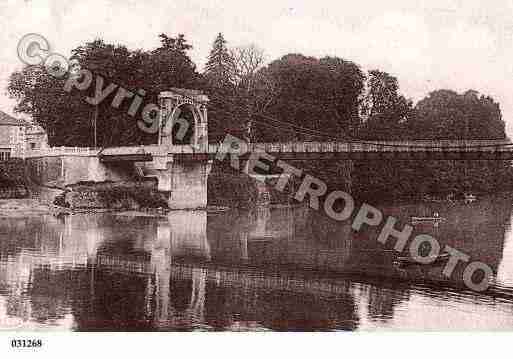 Ville de BONNEUILMATOURS, carte postale ancienne