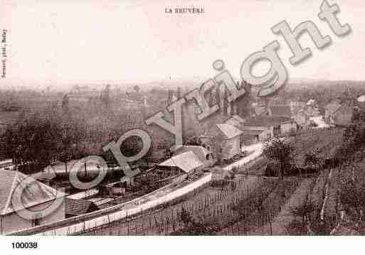 Ville de BRUYERE(LA), carte postale ancienne