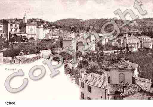 Ville de CANNET(LE), carte postale ancienne