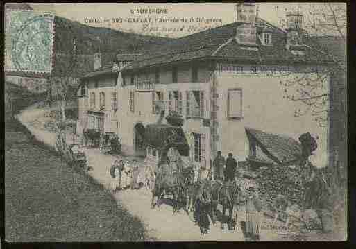 Ville de CARLAT, carte postale ancienne