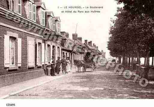 Ville de CAYEUXSURMER, carte postale ancienne