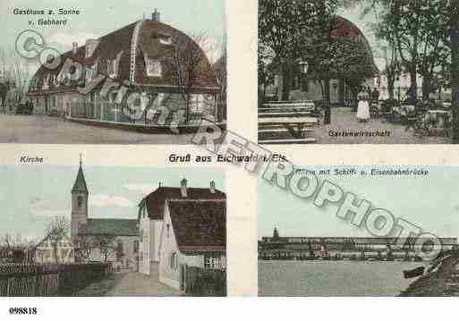 Ville de CHALAMPE, carte postale ancienne